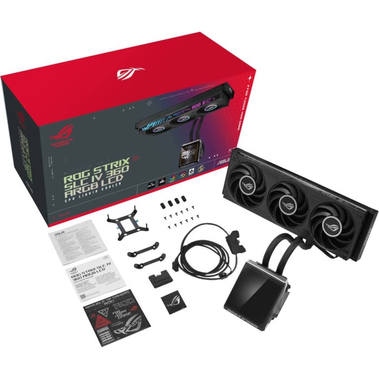 Система рідинного охолодження ASUS ROG STRIX SLC IV 360 ARGB LCD (90RC01S1-B0EAY0) - фото 8