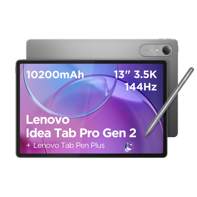 Планшет Lenovo Idea Tab Pro (Gen 2) 8/256 Luna Grey + Case&Pen (ZAHD0526UA) - фото 1