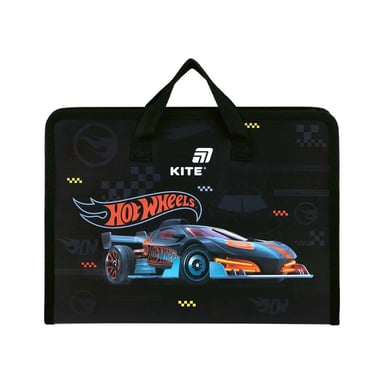 Папка - портфель Kite на блискавці A4 Hot Wheels, 1 відділення (HW26-202) - фото 1