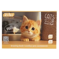 Альбом для малювання ZiBi А4 CATS&DOGS, 16 аркушів на скобі (ZB.1422-22) - фото 1
