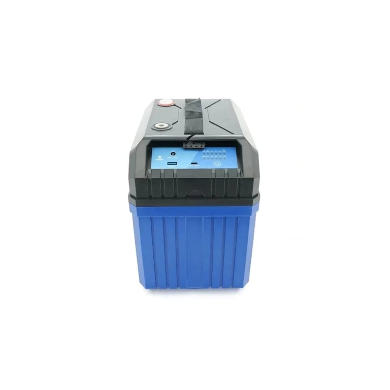 Батарея LiFePo4 Eco-Worthy 12,8V 100Ah, (50/100A) Bluetooth (DC HOUSE-12100B) - фото 1