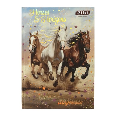Щоденник шкільний ZiBi NIGHT HORSE В5, 40 аркушів, тверда обкладинка (ZB.13765-01) - фото 1