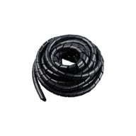 Органайзер для дротів спіральний, діаметр 6mm, довжина 15m, black Voltronic (YT-6-15B) - фото 1