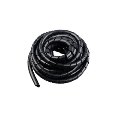 Органайзер для дротів спіральний, діаметр 6mm, довжина 15m, black Voltronic (YT-6-15B) - фото 1
