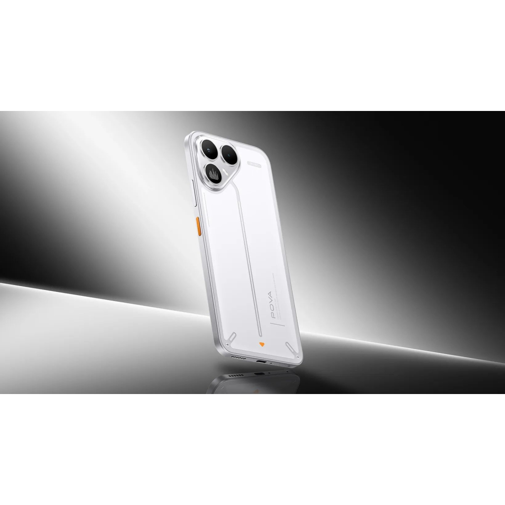 Мобільний телефон Tecno POVA 8 8/128Gb Arc White (4894947132292) - фото 2 Мобільний телефон Tecno POVA 8 8/128Gb Arc White (4894947132292) - фото 2