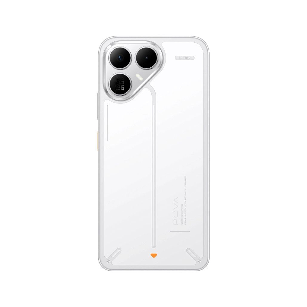 Мобільний телефон Tecno POVA 8 8/256Gb Arc White (4894947132308) - фото 10 Мобільний телефон Tecno POVA 8 8/256Gb Arc White (4894947132308) - фото 10