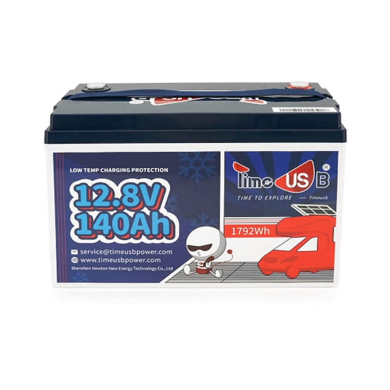 Батарея LiFePo4 Timeusb 12.8V 140Ah 1792Wh BMS 50A (T12V140-100-BASIC-4-A100) - фото 2