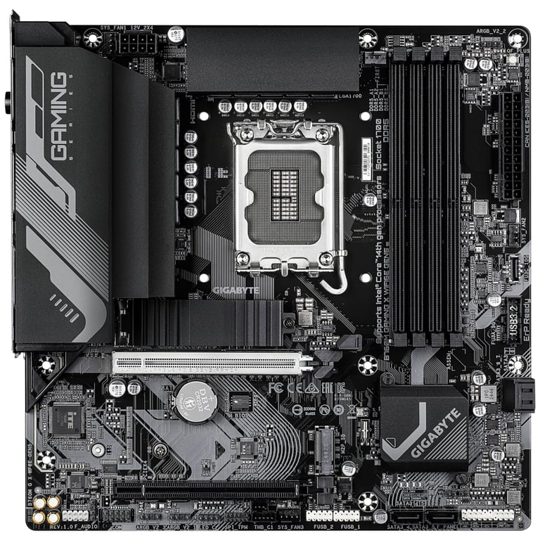 Материнська плата GIGABYTE B760M GAMING X WIFI6E GEN5 (B760M G X WF6E GEN5)