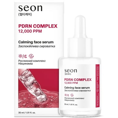 Сироватка для обличчя Seon PDRN Complex 12000 ppm Calming Face Serum 30 мл (4823122904294) - фото 1