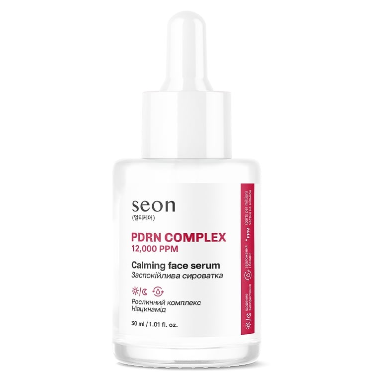 Сироватка для обличчя Seon PDRN Complex 12000 ppm Calming Face Serum 30 мл (4823122904294) - фото 2