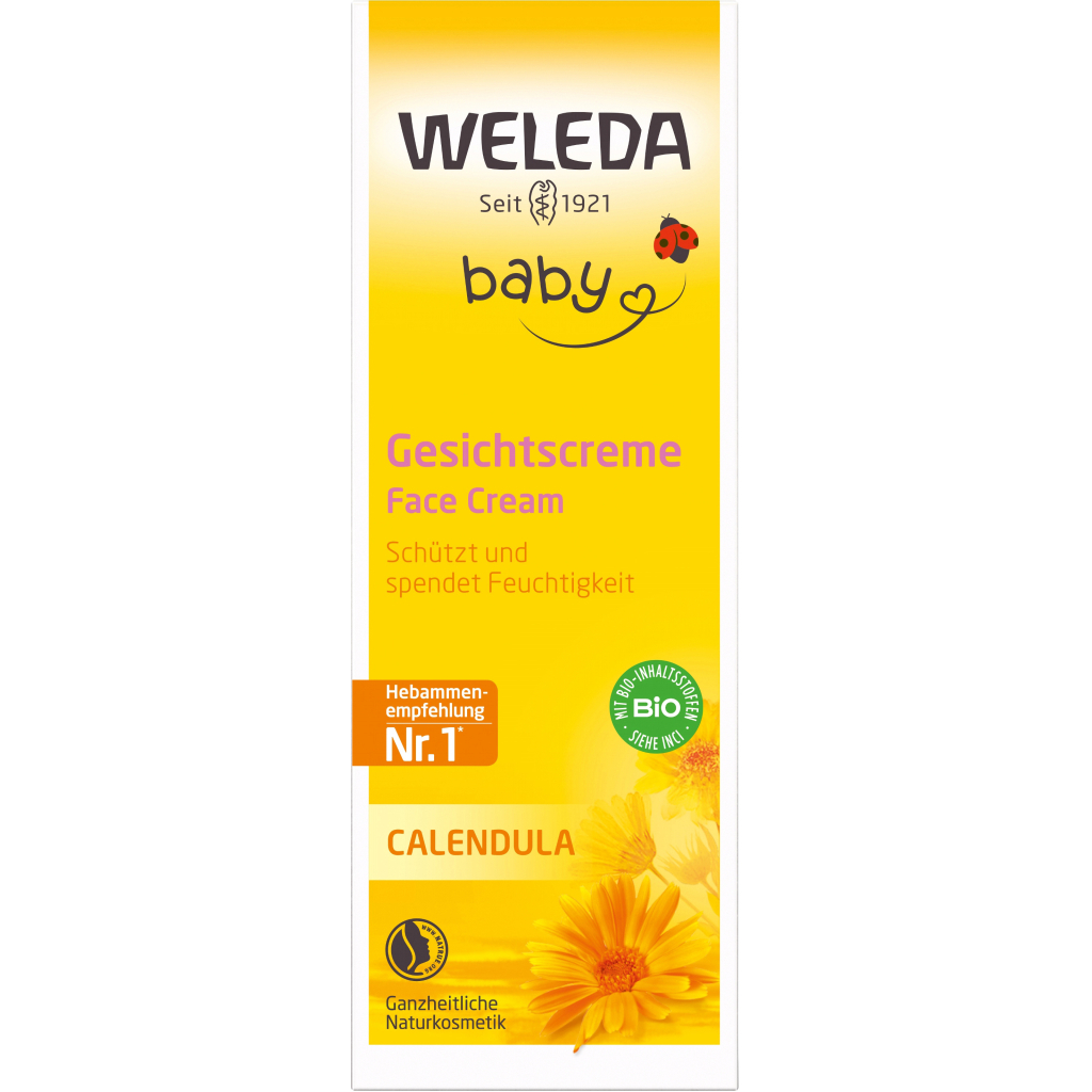 Дитячий крем Weleda Календула дитячий крем для обличчя 50 ml (4001638096614) - фото 3 Дитячий крем Weleda Календула дитячий крем для обличчя 50 ml (4001638096614) - фото 3