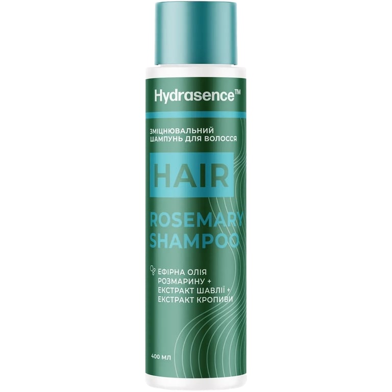 Шампунь Hydrasence Hair Rosemary Shampoo Зміцнювальний 400 мл (4823122903228) - фото 1
