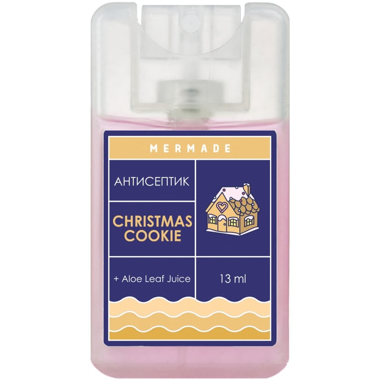 Антисептик для рук Mermade Christmas Cookie Hand Antiseptic 13 мл (4823122903860) - фото 1
