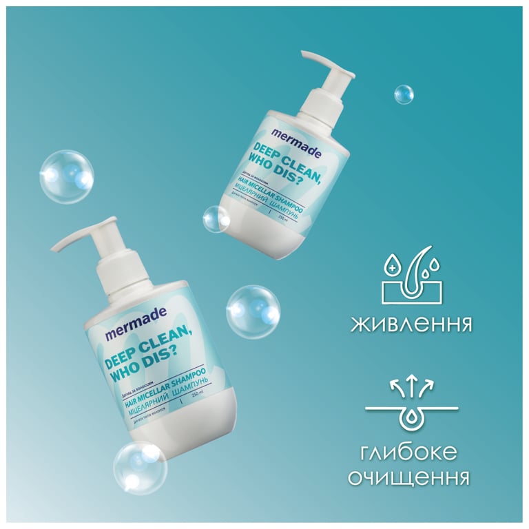 Шампунь Mermade Centella Extract & Wheat Germ Oil 250 мл (4823122903525) - фото 4