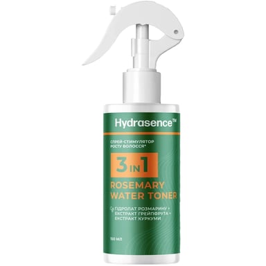 Спрей для волосся Hydrasence Rosemary Water Toner 3In1 Розмариновий Стимулятор росту 150 мл (4823122901163) - фото 1