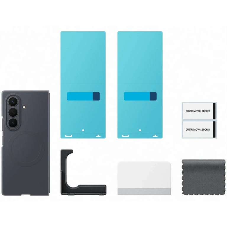 Чохол до мобільного телефона Samsung Galaxy Fold 8 Ultra Silicone Ring Magnet Graphite (EF-EF976CBEGUA) - фото 5