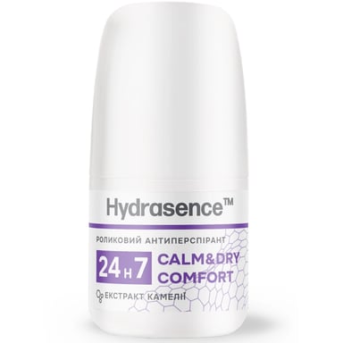 Антиперспірант Hydrasence Calm & Dry Comfort 50 мл (4823122904324) - фото 1