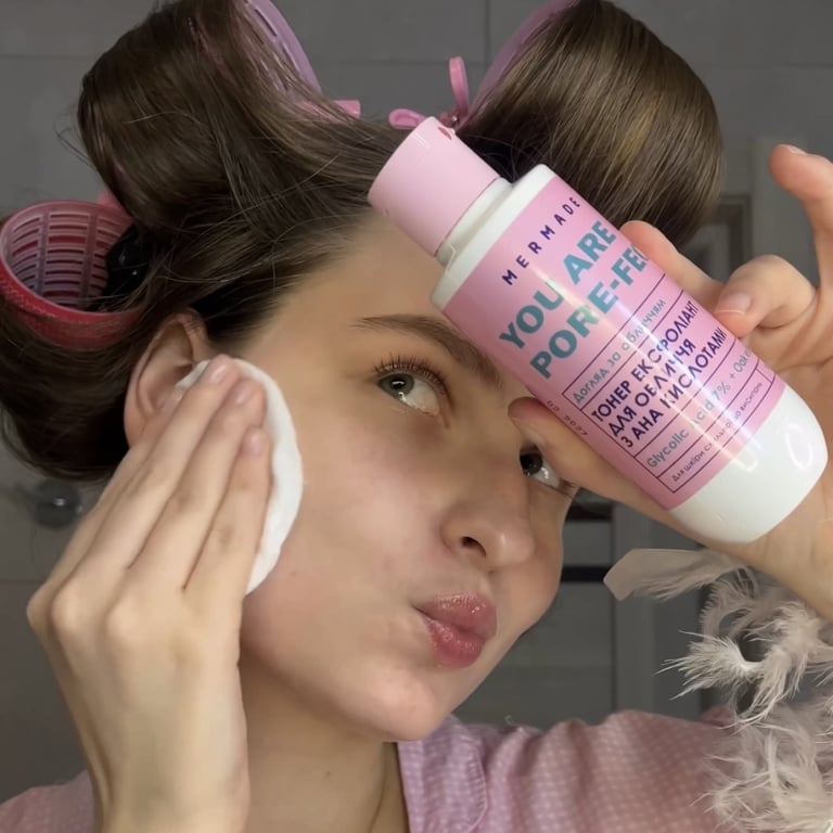 Тонік для обличчя Mermade Glycolic Acid & Oak Extract Ексфоліант З АНА кислотами 150 мл (4823122901316) - фото 3