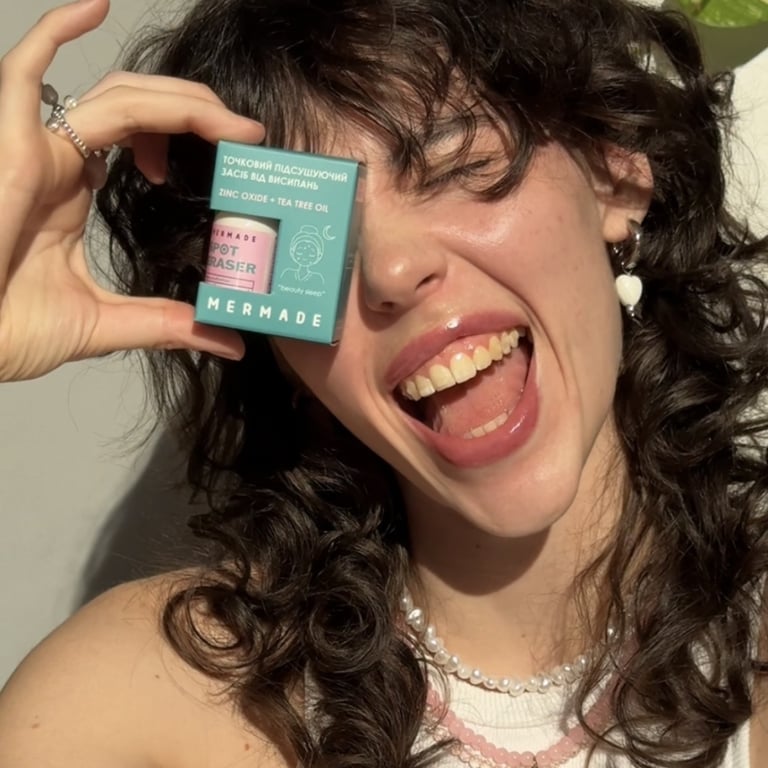 Сироватка для обличчя Mermade Zinc Oxide & Tea Tree Oil Точковий підсушуючий засіб від висипань 10 мл (4823122901293) - фото 5