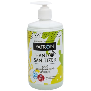 Антисептик для рук Patron Green Apple 700 мл (F3-036-0.7L) - фото 1