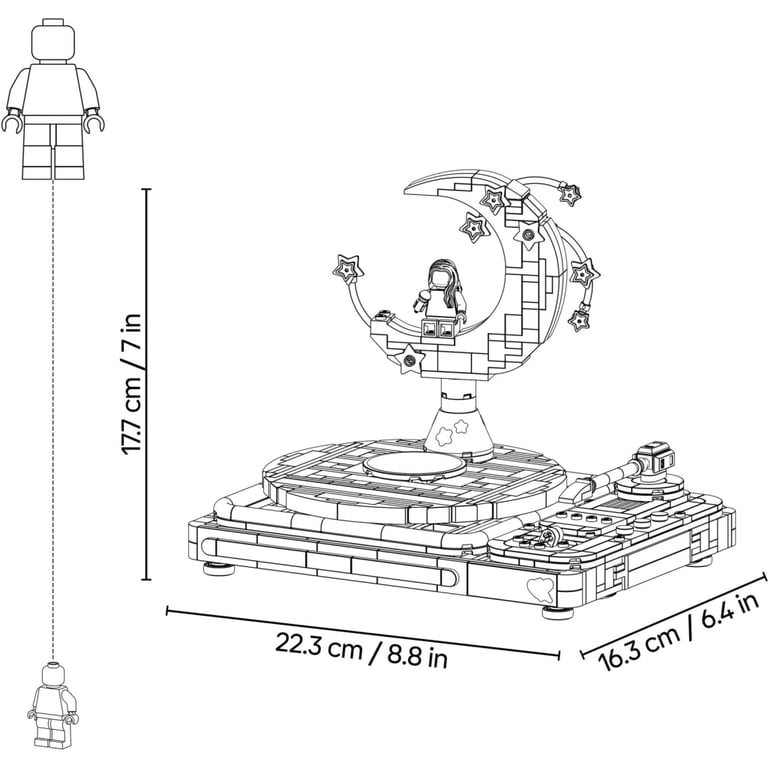Конструктор LEGO Editions Music Місяць на концерті Олівії Родріґо (43029-) - фото 8