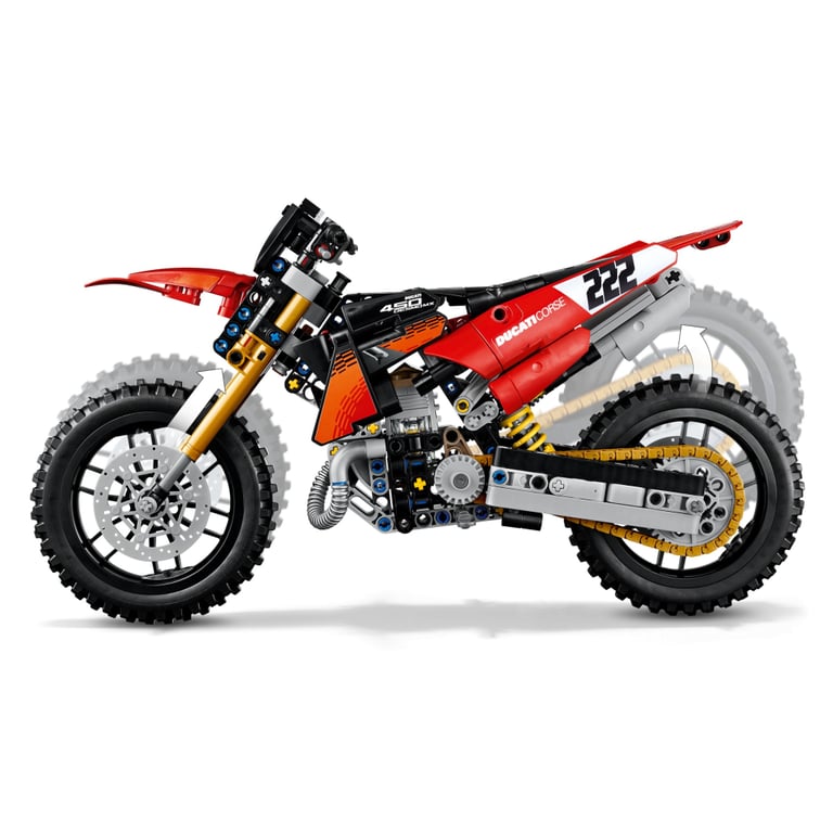 Конструктор LEGO Technic Мотоцикл Ducati Desmo450 MX Factory (42238) - фото 4