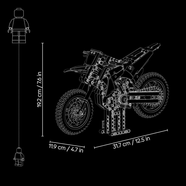 Конструктор LEGO Technic Мотоцикл Ducati Desmo450 MX Factory (42238) - фото 7