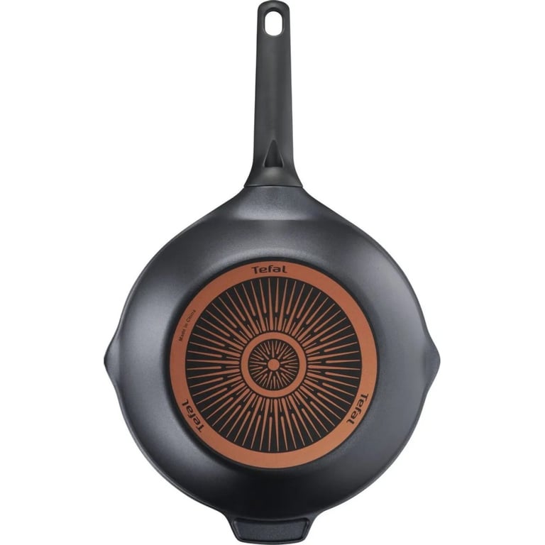Сковорода Tefal ВОК Delicio 28 см чорний (E2321974) - фото 3