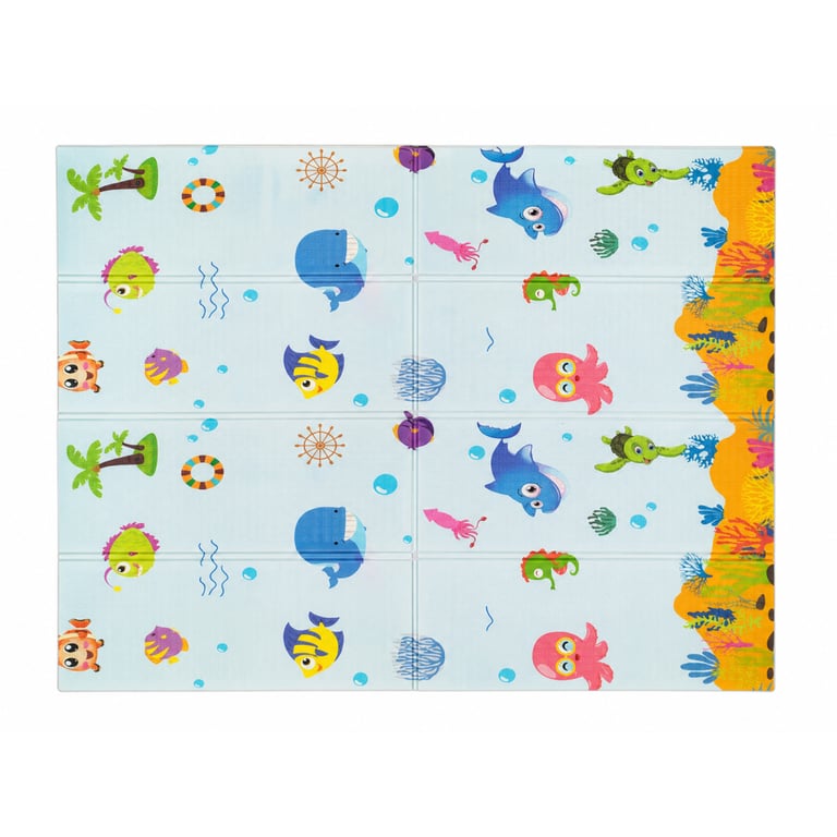 Дитячий килимок XoKo Childcare двосторонній термокилимок 200 × 180 х 0,8 см (XK-CHC-20-18-CRP1) - фото 7