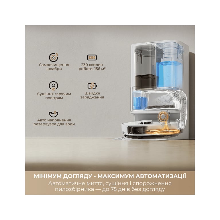 Пилосос Dreame D30 Ultra Black (RTD31TE-BL) - фото 6