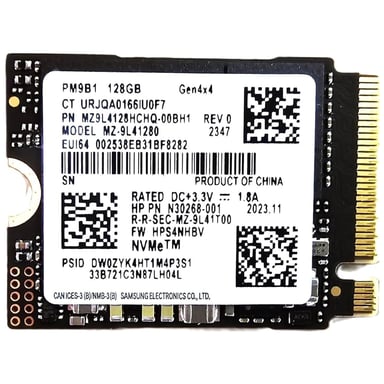 Накопичувач SSD M.2 2230 128GB Samsung (MZ9L4128HCHQ-00BH1) - фото 1