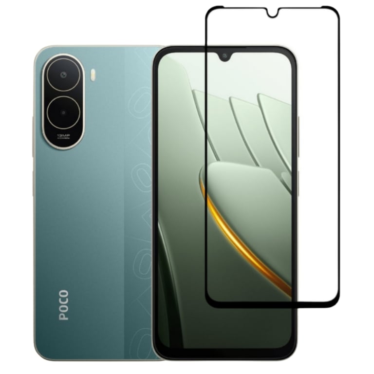 Скло захисне BeCover Poco C81 Pro Black (716115) - фото 2