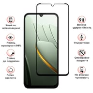 Скло захисне BeCover Poco C81 Pro Black (716115) - фото 3
