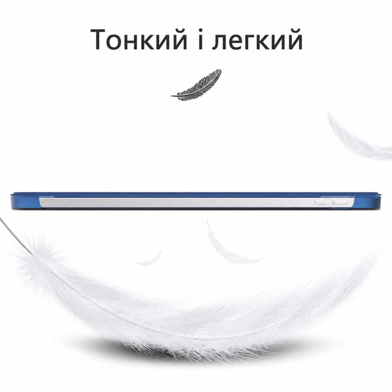 Чохол до планшета BeCover Tri Fold Hard Apple iPad 10.9" (2022/2024)/iPad (А16) 2025 11" Deep Blue (716119) - фото 7
