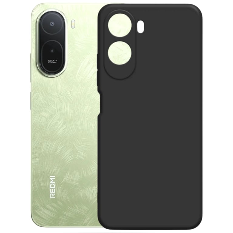Чохол до мобільного телефона BeCover Silicone Xiaomi Redmi A7 Pro 4G / Poco C81 Black (716022) - фото 1