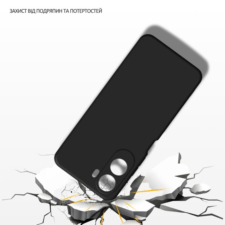 Чохол до мобільного телефона BeCover Silicone Xiaomi Redmi A7 Pro 4G / Poco C81 Black (716022) - фото 3