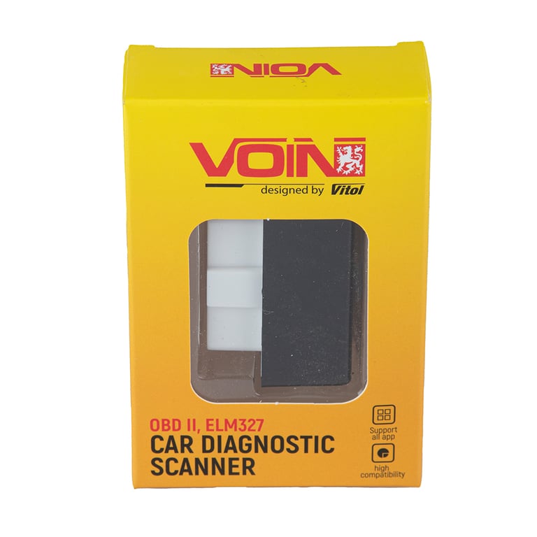 Автосканер VOIN ELM-32715, OBD II, ELM327, v1.5 (ELM-32715) - фото 4