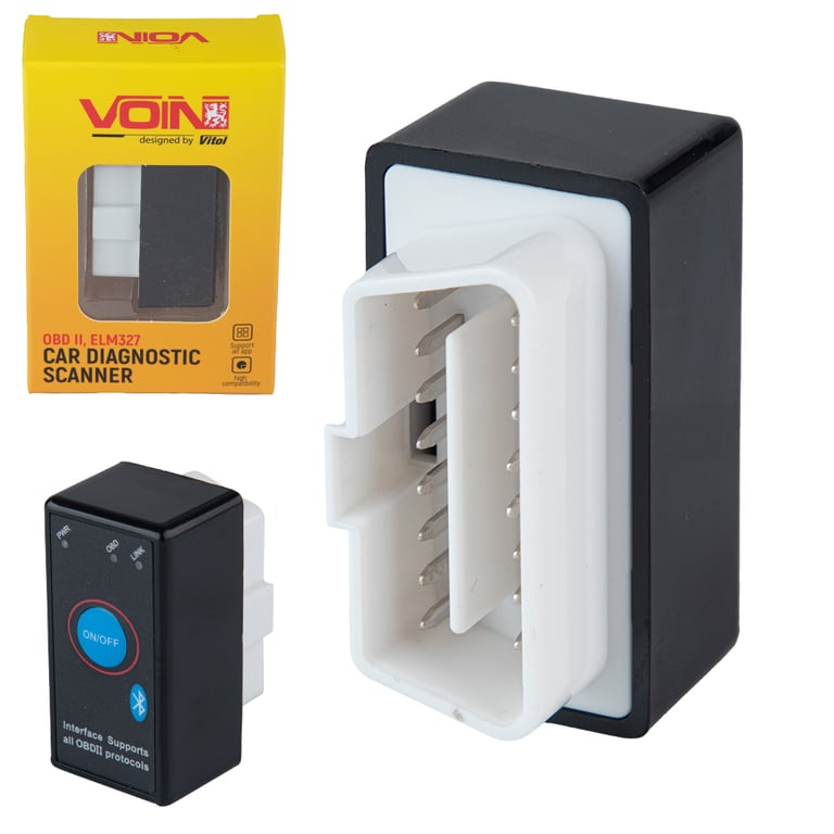 Автосканер VOIN ELM-32715, OBD II, ELM327, v1.5 (ELM-32715) - фото 5