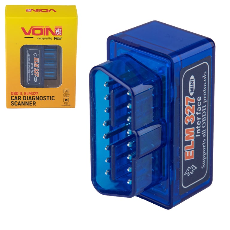 Автосканер VOIN ELM-32721, OBD II, ELM327, v2.1 (ELM-32721) - фото 4