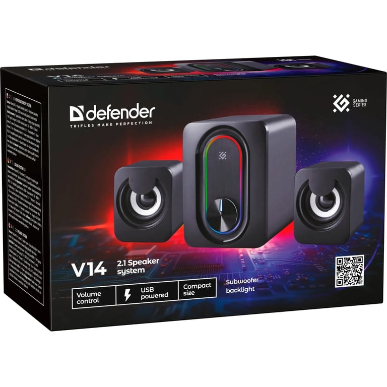 Акустична система Defender V14 Black (65314) - фото 6