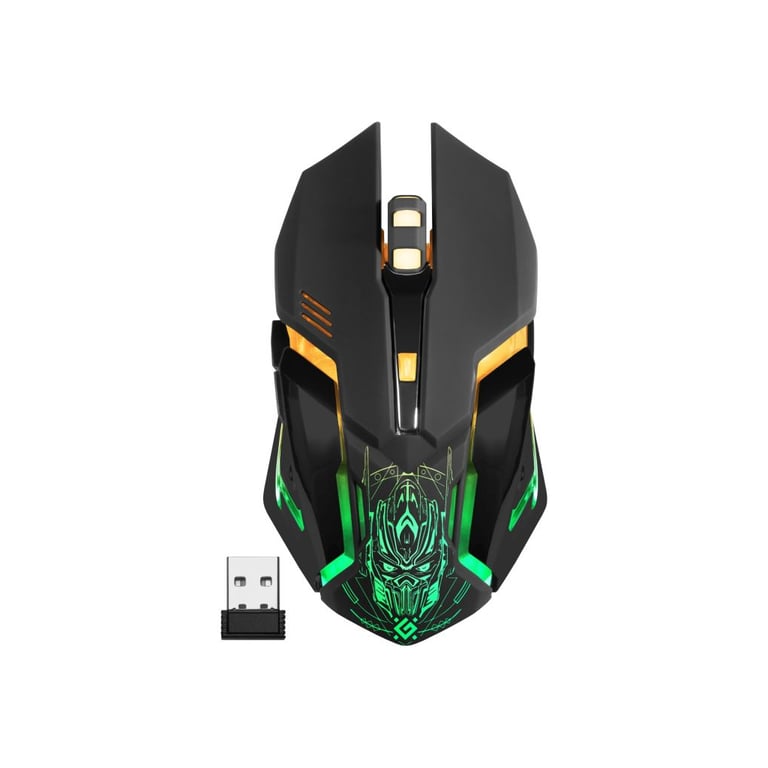 Мишка Defender Trigger GM-934 Led Wireless Black (52934) - фото 1