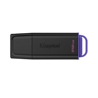 USB флеш накопичувач Kingston 512GB DataTraveler Exodia Black-Purple USB 3.2 (DTXG2/512GB) - фото 1
