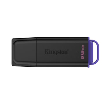 USB флеш накопичувач Kingston 512GB DataTraveler Exodia Black-Purple USB 3.2 (DTXG2/512GB) - фото 1