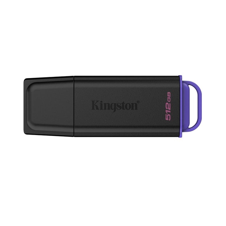 USB флеш накопичувач Kingston 512GB DataTraveler Exodia Black-Purple USB 3.2 (DTXG2/512GB) - фото 1