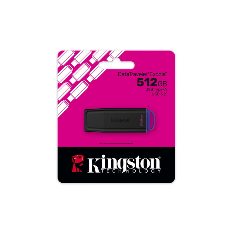 USB флеш накопичувач Kingston 512GB DataTraveler Exodia Black-Purple USB 3.2 (DTXG2/512GB) - фото 5