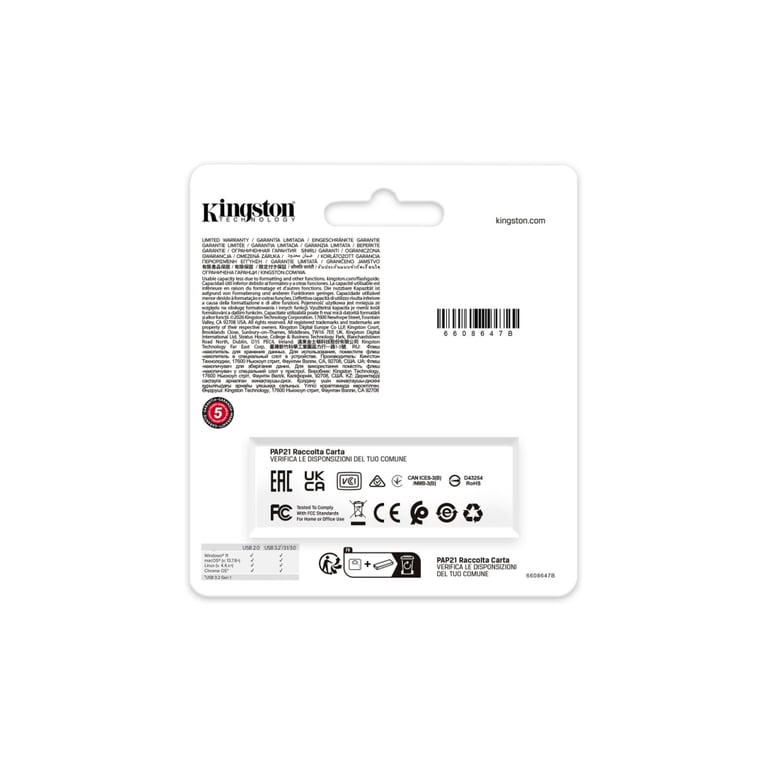 USB флеш накопичувач Kingston 512GB DataTraveler Exodia Black-Purple USB 3.2 (DTXG2/512GB) - фото 6