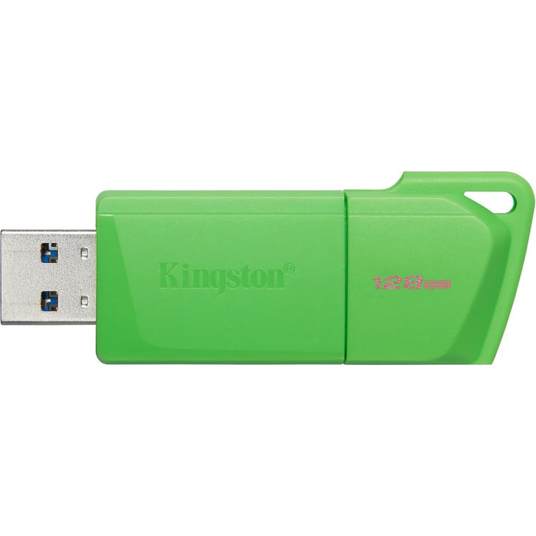 USB флеш накопичувач Kingston 128GB DataTraveler Exodia M Green USB 3.2 (KC-U2L128-7LG) - фото 2