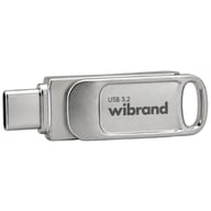 USB флеш накопичувач Wibrand 128GB Bee Silver USB 3.2/Type-C (WI3.2TC/BE128TC039S) - фото 3