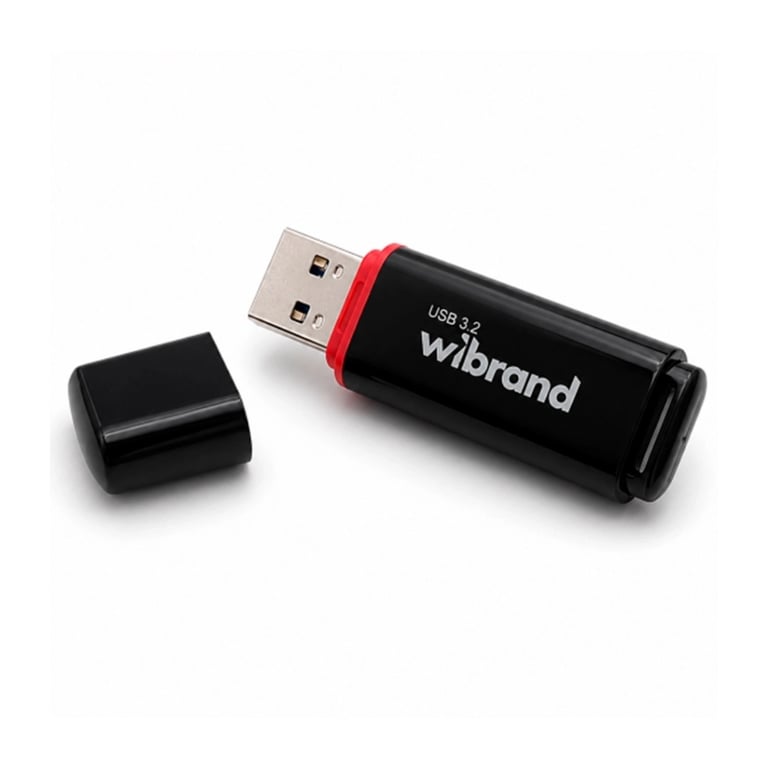 USB флеш накопичувач Wibrand 16GB Scarab Black USB 3.2 (WI3.2/SC16P11B) - фото 2