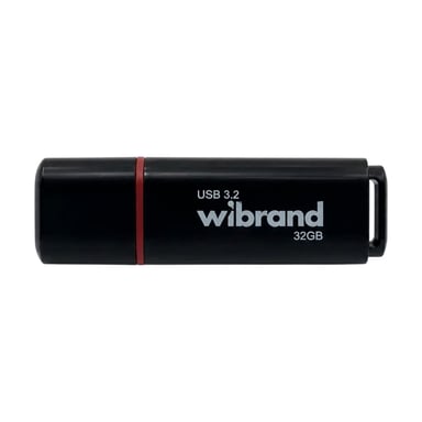 USB флеш накопичувач Wibrand 32GB Scarab Black USB 3.2 (WI3.2/SC32P11B) - фото 1
